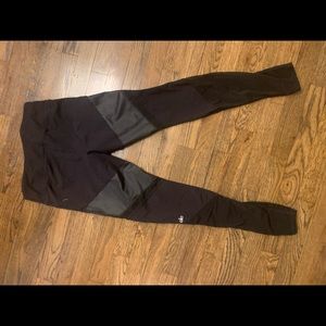 Alo Leggings with Mesh and Leather